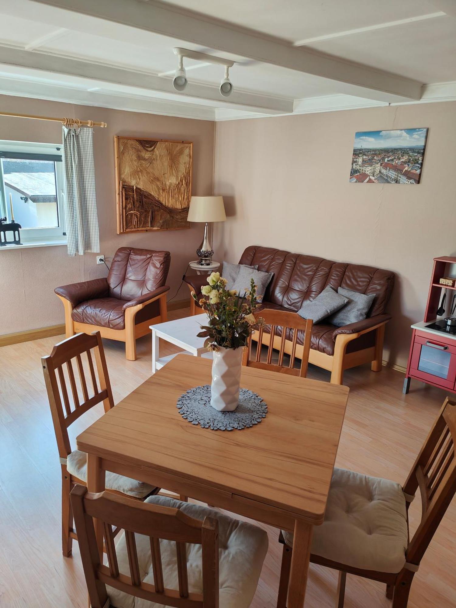 Ferienwohnung Zittauer Gebirge Waltersdorf  Buitenkant foto