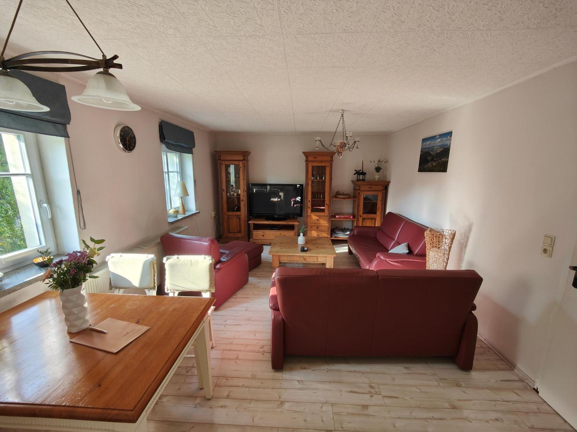 Ferienwohnung Zittauer Gebirge Waltersdorf  Buitenkant foto
